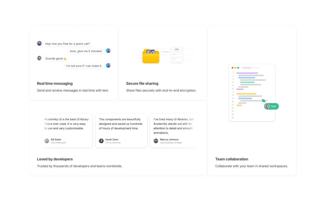 AI SDR conversation interface